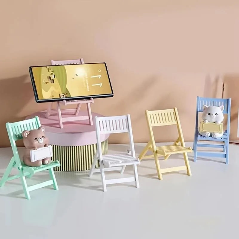 Vikbar Mobiltelefonhållare - Strandstolsdesign
