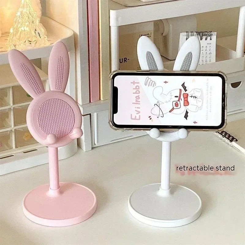 Justerbar Mobiltelefonhållare med Kanindesign